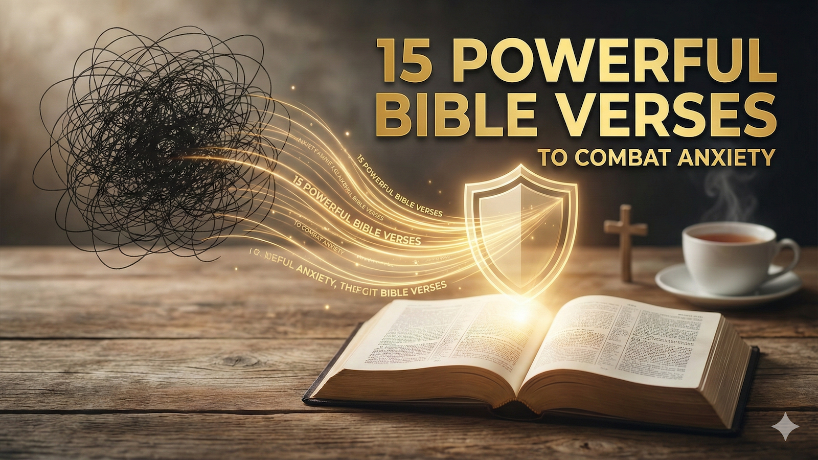 15 Powerful Bible Verses to Combat Anxiety