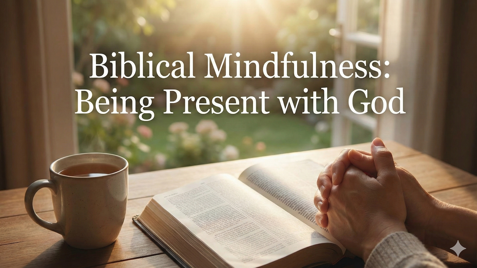 Biblical Mindfulness Being Present with God