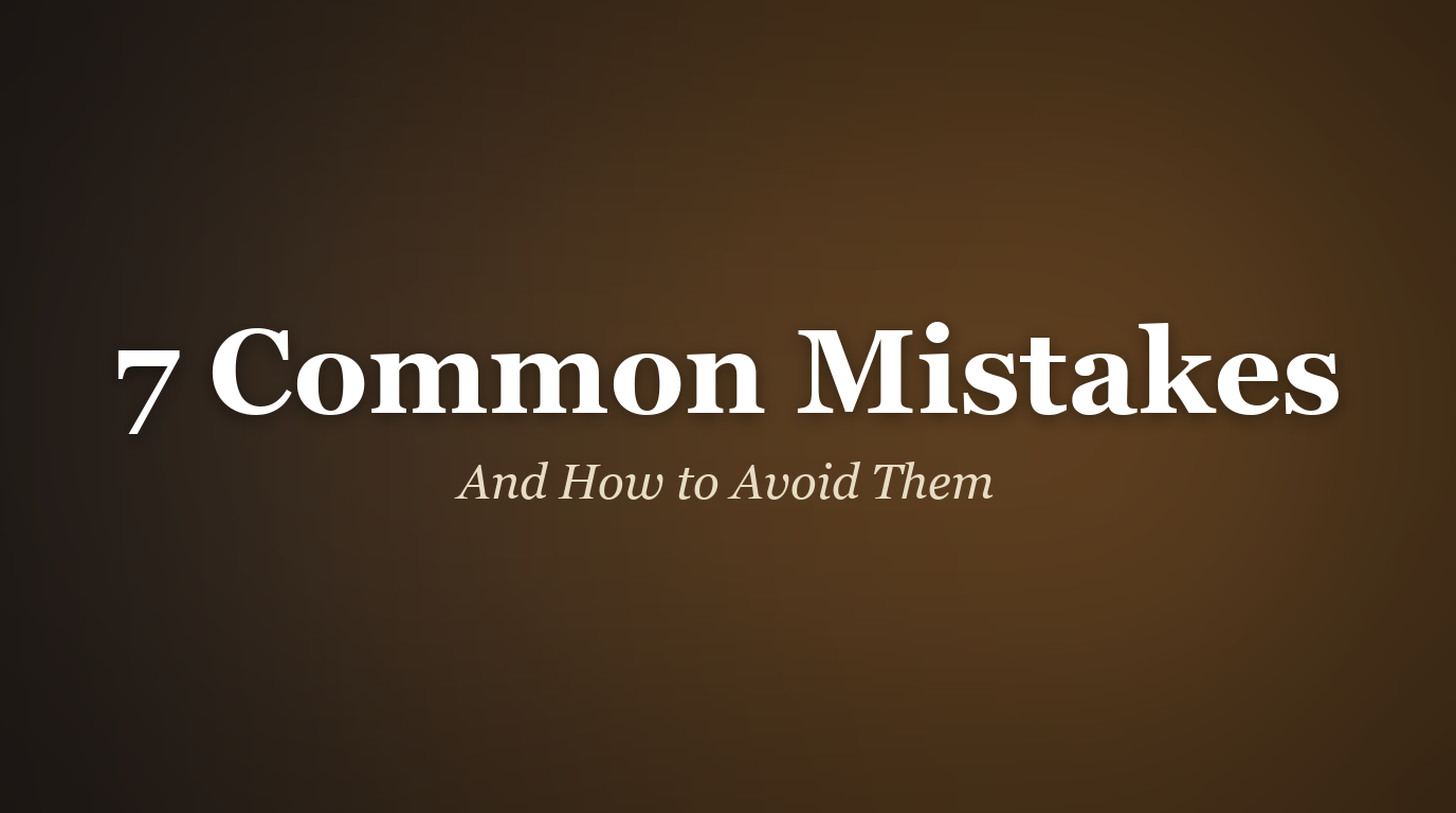 7 Common scripture meditation mistakes and how to avoid them
