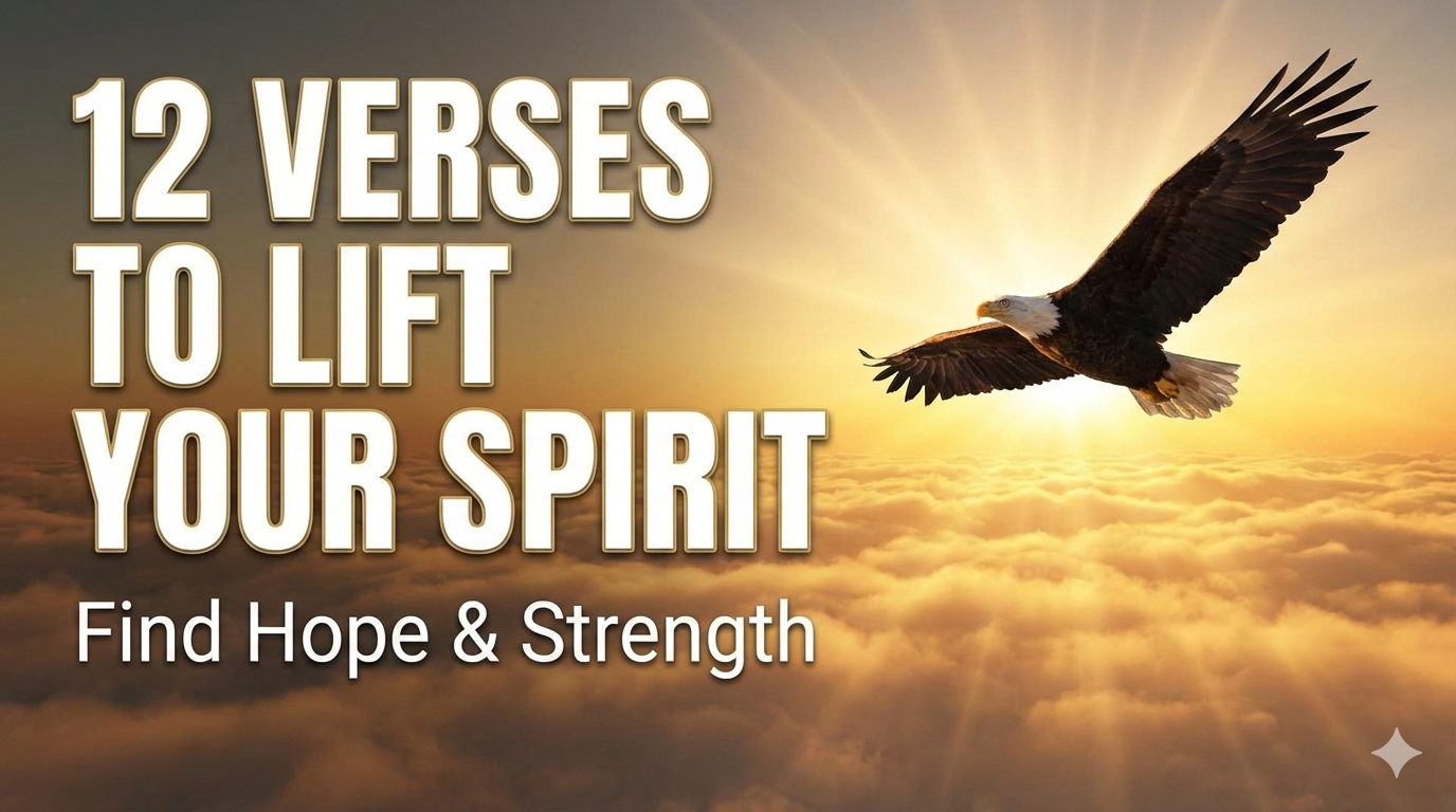 12 Encouraging Bible Verses to Lift Your Spirit