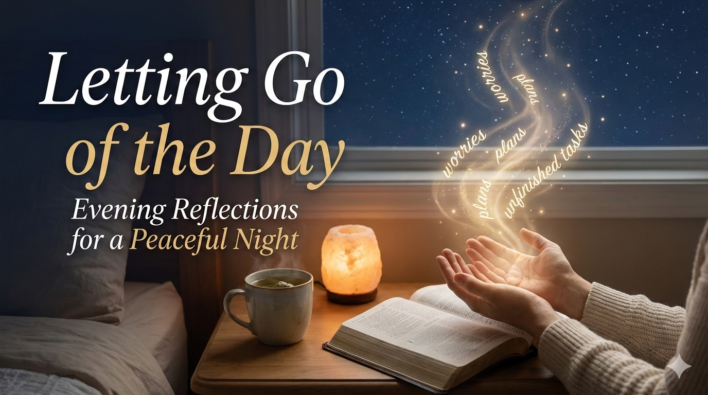 Letting Go of the Day Evening Reflections for a Peaceful Night