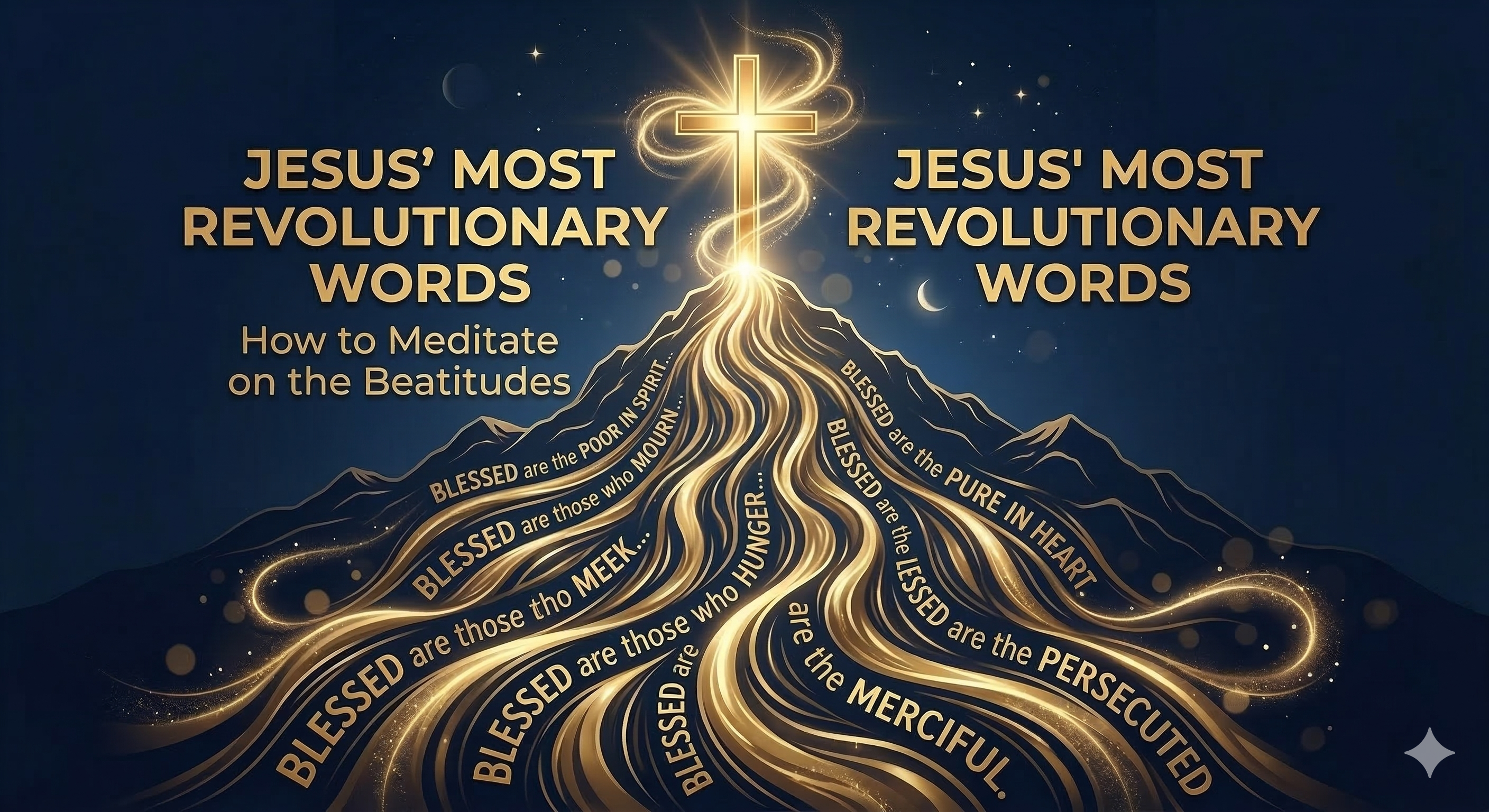 Meditating on the Beatitudes A Verse-by-Verse Guide to Matthew 5