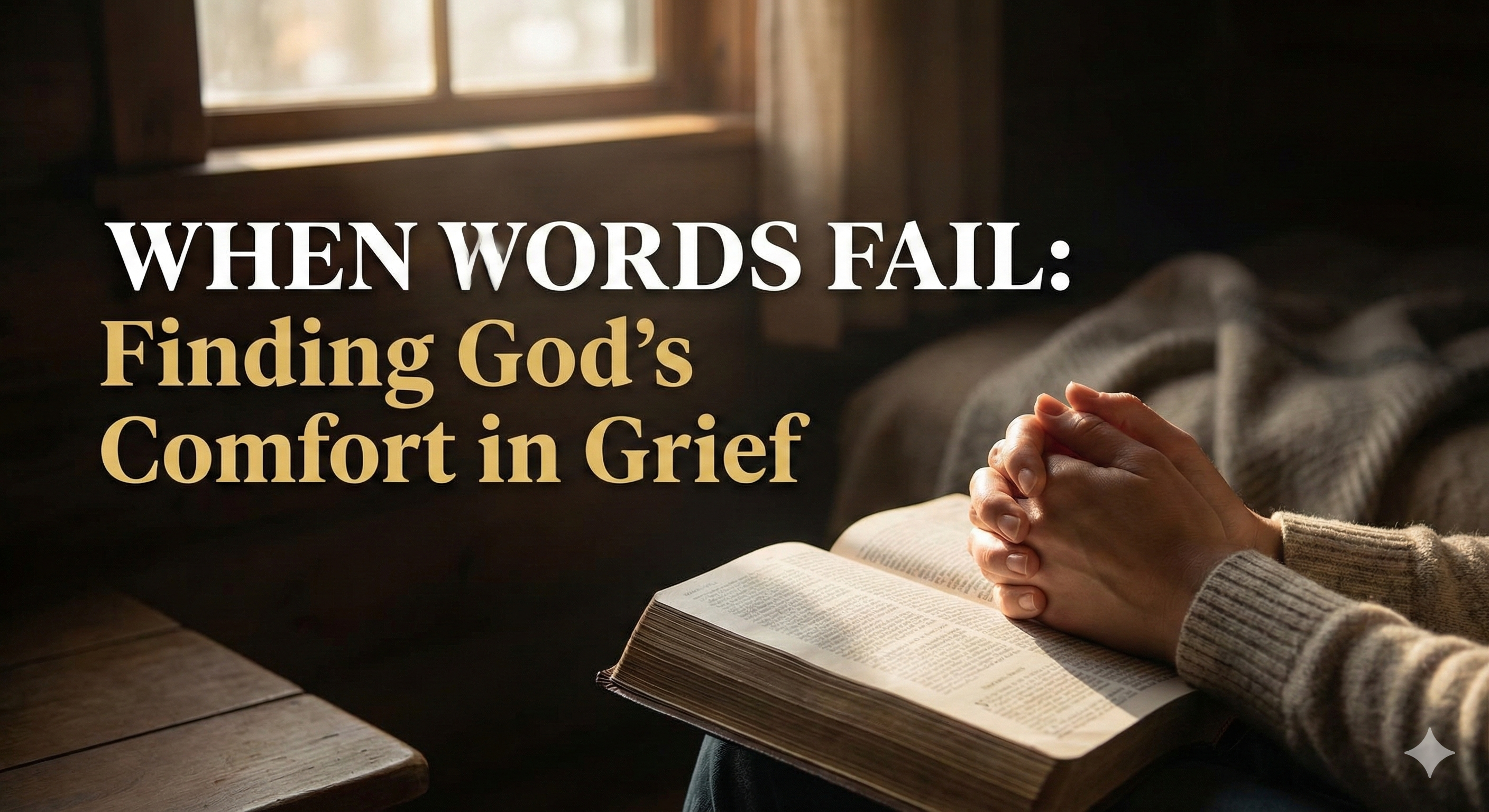 Scripture Meditation for Grief Finding Comfort in God's Word After Loss