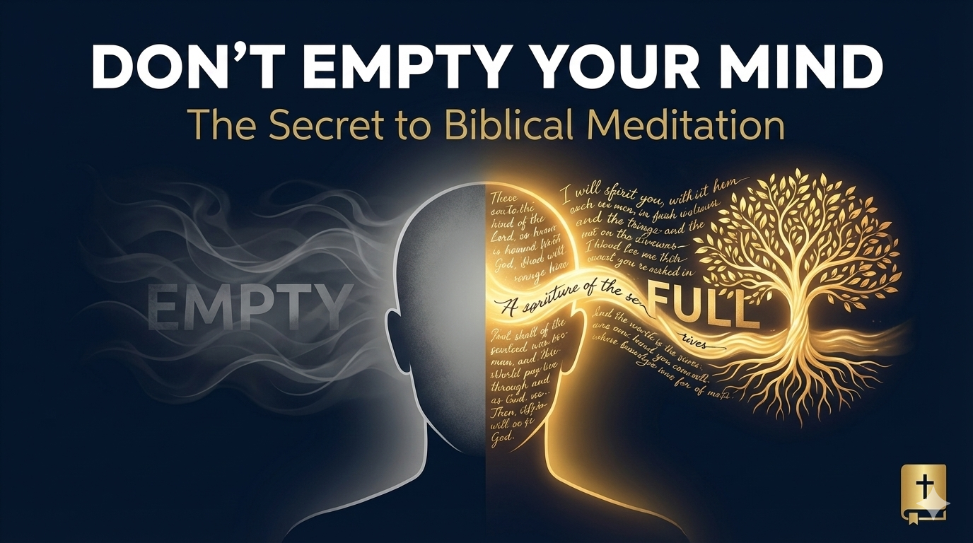 What Does the Bible Actually Say About Meditation