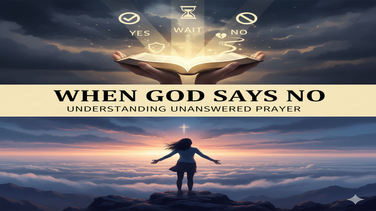 When God Says No Understanding Unanswered Prayer